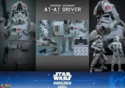 Star Wars Movie Masterpiece Figura 1/6 Imperial Remnant AT-AT Driver 30 cm