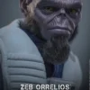 Star Wars Movie Masterpiece Figura 1/6 Zeb Orrelios 33 cm