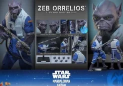 Star Wars Movie Masterpiece Figura 1/6 Zeb Orrelios 33 cm