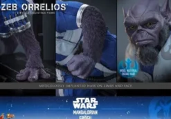 Star Wars Movie Masterpiece Figura 1/6 Zeb Orrelios 33 cm