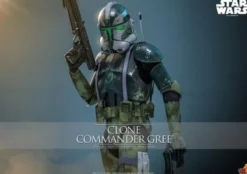 Star Wars Movie Masterpiece Figura 1/6 Clone Commander Gree 30 cm