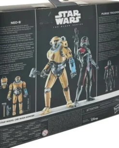 Star Wars: Obi-Wan Kenobi Black Series Pack de 2 Figuras NED-B & Purge Trooper Exclusive