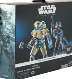 Star Wars: Obi-Wan Kenobi Black Series Pack de 2 Figuras NED-B & Purge Trooper Exclusive