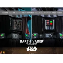 Star Wars: Obi-Wan Kenobi Figura 1/6 Darth Vader Versión Deluxe 35 cm