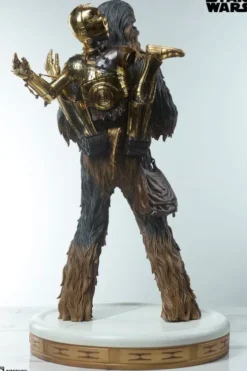 Star Wars Premium Format Estatua Chewbacca and C-3PO 63 cm