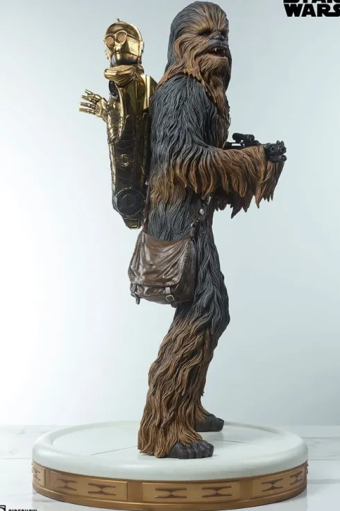 Star Wars Premium Format Estatua Chewbacca and C-3PO 63 cm