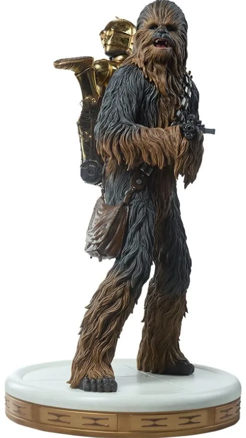 Star Wars Premium Format Estatua Chewbacca and C-3PO 63 cm