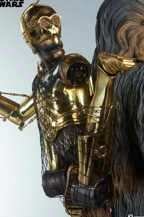 Star Wars Premium Format Estatua Chewbacca and C-3PO 63 cm