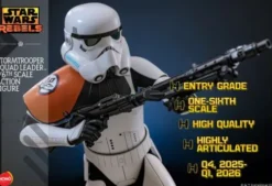 Star Wars Rebels Figura 1/6 Stormtrooper Squad Leader