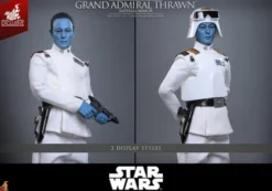 Star Wars: Rebels Television Masterpiece Figura 1/6 Grand Admiral Thrawn (Imperial Armor) Hot Toys Exclusive 32 cm