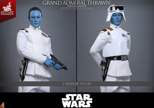 Star Wars: Rebels Television Masterpiece Figura 1/6 Grand Admiral Thrawn (Imperial Armor) Hot Toys Exclusive 32 cm