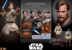 Star Wars Revenge of the Sith Figura Movie Masterpiece 1/6 Obi-Wan Kenobi™ (Mustafar)