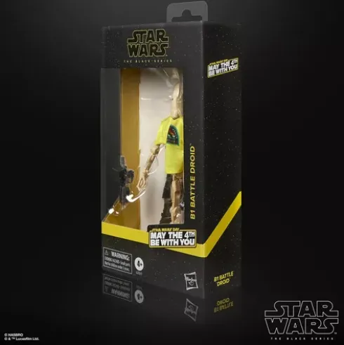 STAR WARS The Black Series B1 Battle Droid May the 4th Be With You