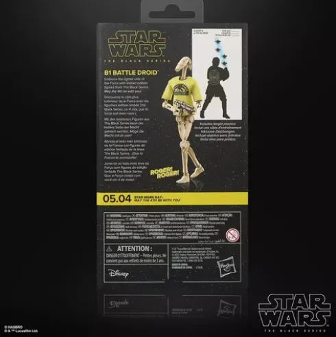 STAR WARS The Black Series B1 Battle Droid May the 4th Be With You