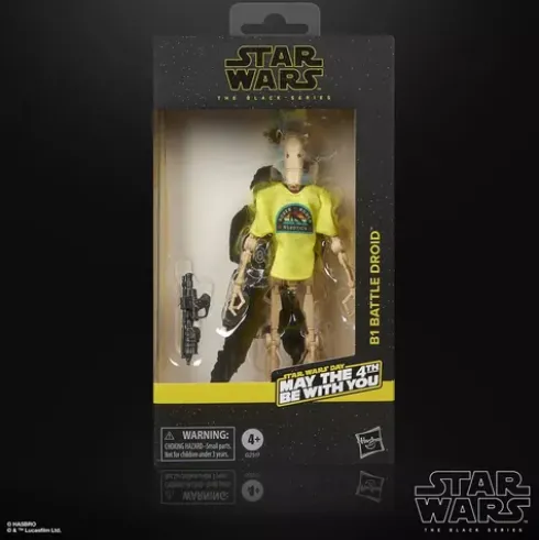 STAR WARS The Black Series B1 Battle Droid May the 4th Be With You