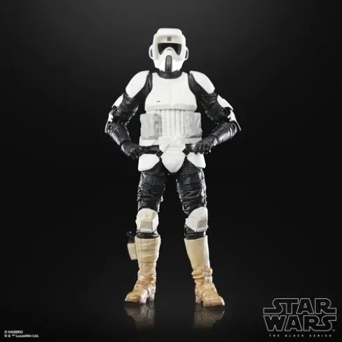 Star Wars The Black Series Biker Scout 40th