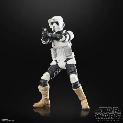 Star Wars The Black Series Biker Scout 40th