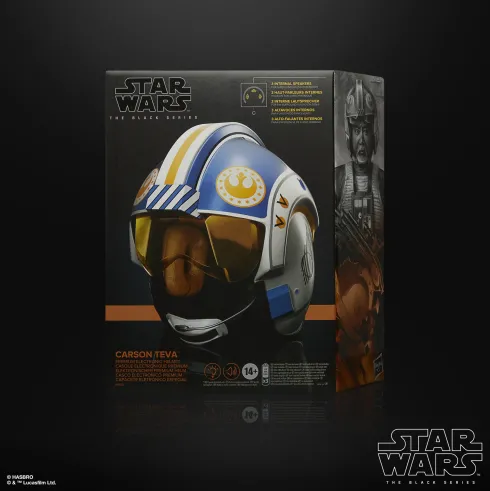 Star Wars The Black Series Carson Teva Electronic Helmet