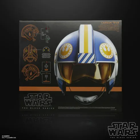 Star Wars The Black Series Carson Teva Electronic Helmet