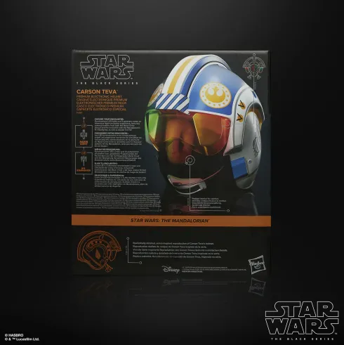 Star Wars The Black Series Carson Teva Electronic Helmet