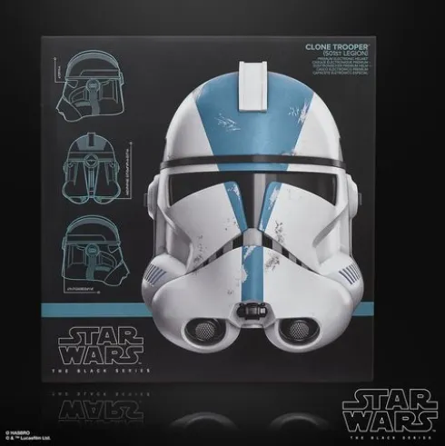 Star Wars The Black Series Clone Trooper (501st Legion) Electronic Helmet