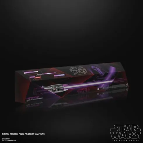 Star Wars The Black Series Darth Revan Force FX Elite Electronic Lightsaber