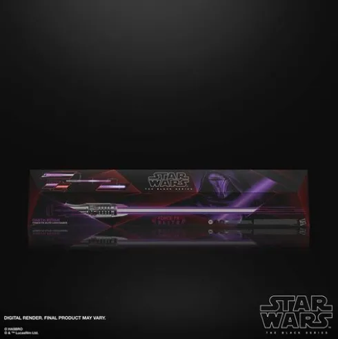Star Wars The Black Series Darth Revan Force FX Elite Electronic Lightsaber