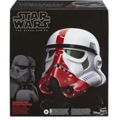 Star Wars The Black Series Incinerator Stormtrooper Premium Electronic Helmet