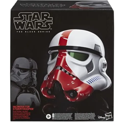 Star Wars The Black Series Incinerator Stormtrooper Premium Electronic Helmet