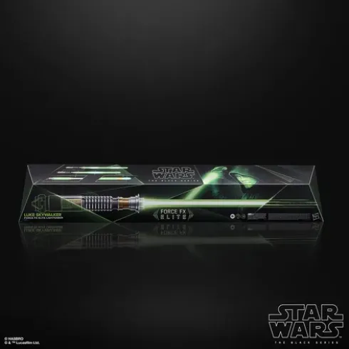Star Wars The Black Series Luke Skywalker Force FX Elite Electronic Lightsaber