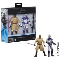 Star Wars The Black Series Mace Windu & Clone Trooper