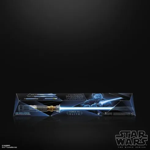 Star Wars The Black Series Obi-Wan Kenobi Force FX Elite Lightsaber