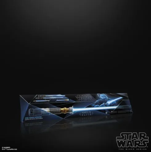 Star Wars The Black Series Obi-Wan Kenobi Force FX Elite Lightsaber