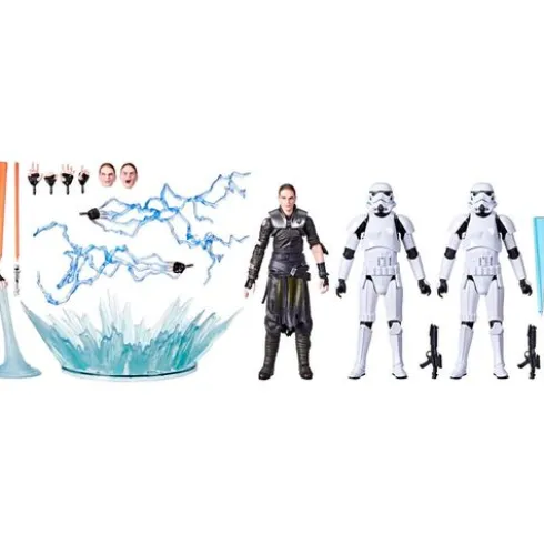 Star Wars The Black Series Starkiller & Troopers