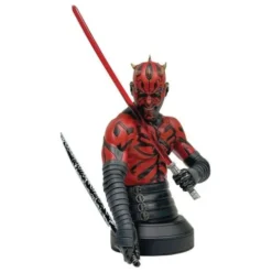 Star Wars: The Clone Wars Busto 1/6 Darth Maul (Shirtless) 15 cm
