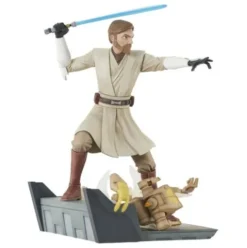 Star Wars: The Clone Wars Deluxe Gallery Estatua General Obi-Wan Kenobi 23 cm
