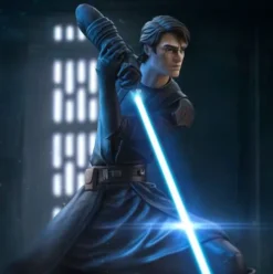 Star Wars: The Clone Wars Estatua 1/10 Deluxe Art Scale Anakin Skywalker 19 cm