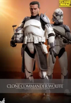 Star Wars: The Clone Wars Figura 1/6 Clone Commander Wolffe 30 cm