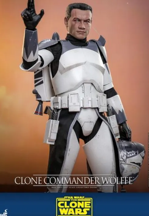 Star Wars: The Clone Wars Figura 1/6 Clone Commander Wolffe 30 cm