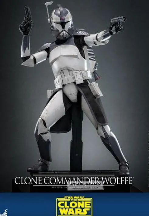 Star Wars: The Clone Wars Figura 1/6 Clone Commander Wolffe 30 cm