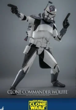 Star Wars: The Clone Wars Figura 1/6 Clone Commander Wolffe 30 cm