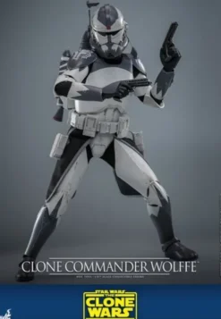 Star Wars: The Clone Wars Figura 1/6 Clone Commander Wolffe 30 cm