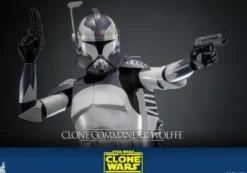 Star Wars: The Clone Wars Figura 1/6 Clone Commander Wolffe 30 cm