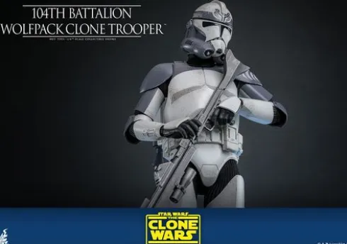 Star Wars The Clone Wars Figura 1/6 104th Battalion Wolfpack Clone Trooper 30 cm
