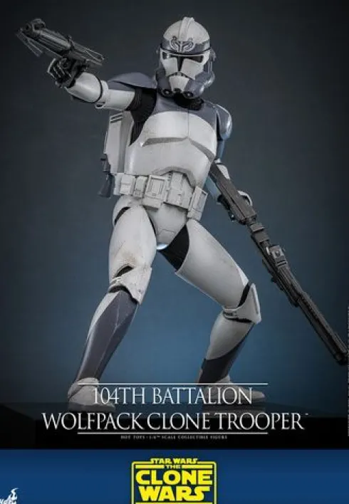 Star Wars The Clone Wars Figura 1/6 104th Battalion Wolfpack Clone Trooper 30 cm