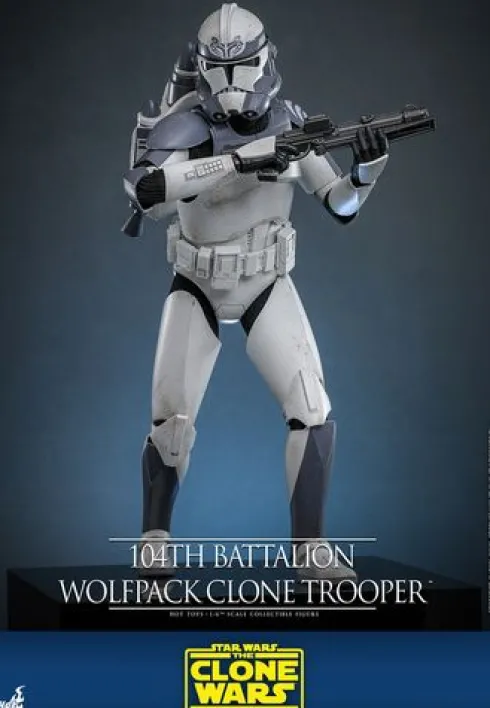 Star Wars The Clone Wars Figura 1/6 104th Battalion Wolfpack Clone Trooper 30 cm