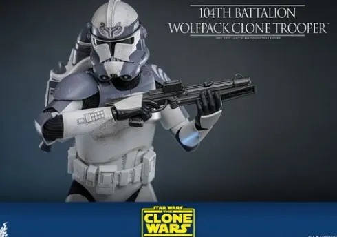 Star Wars The Clone Wars Figura 1/6 104th Battalion Wolfpack Clone Trooper 30 cm