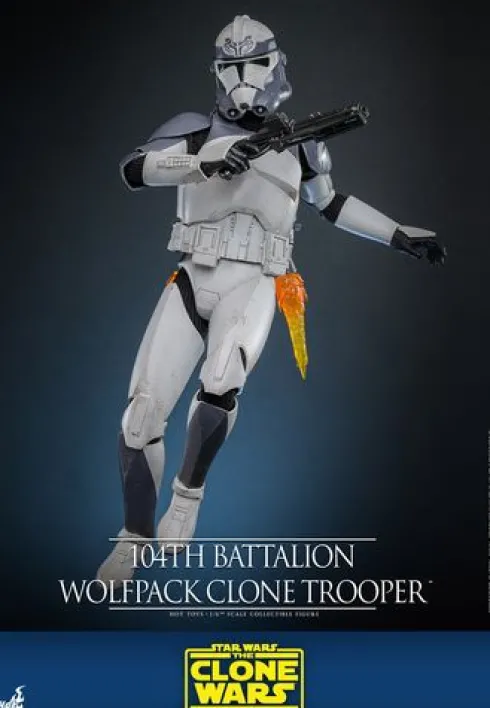 Star Wars The Clone Wars Figura 1/6 104th Battalion Wolfpack Clone Trooper 30 cm