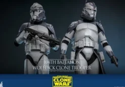 Star Wars The Clone Wars Figura 1/6 104th Battalion Wolfpack Clone Trooper 30 cm
