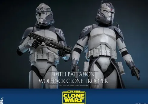 Star Wars The Clone Wars Figura 1/6 104th Battalion Wolfpack Clone Trooper 30 cm
